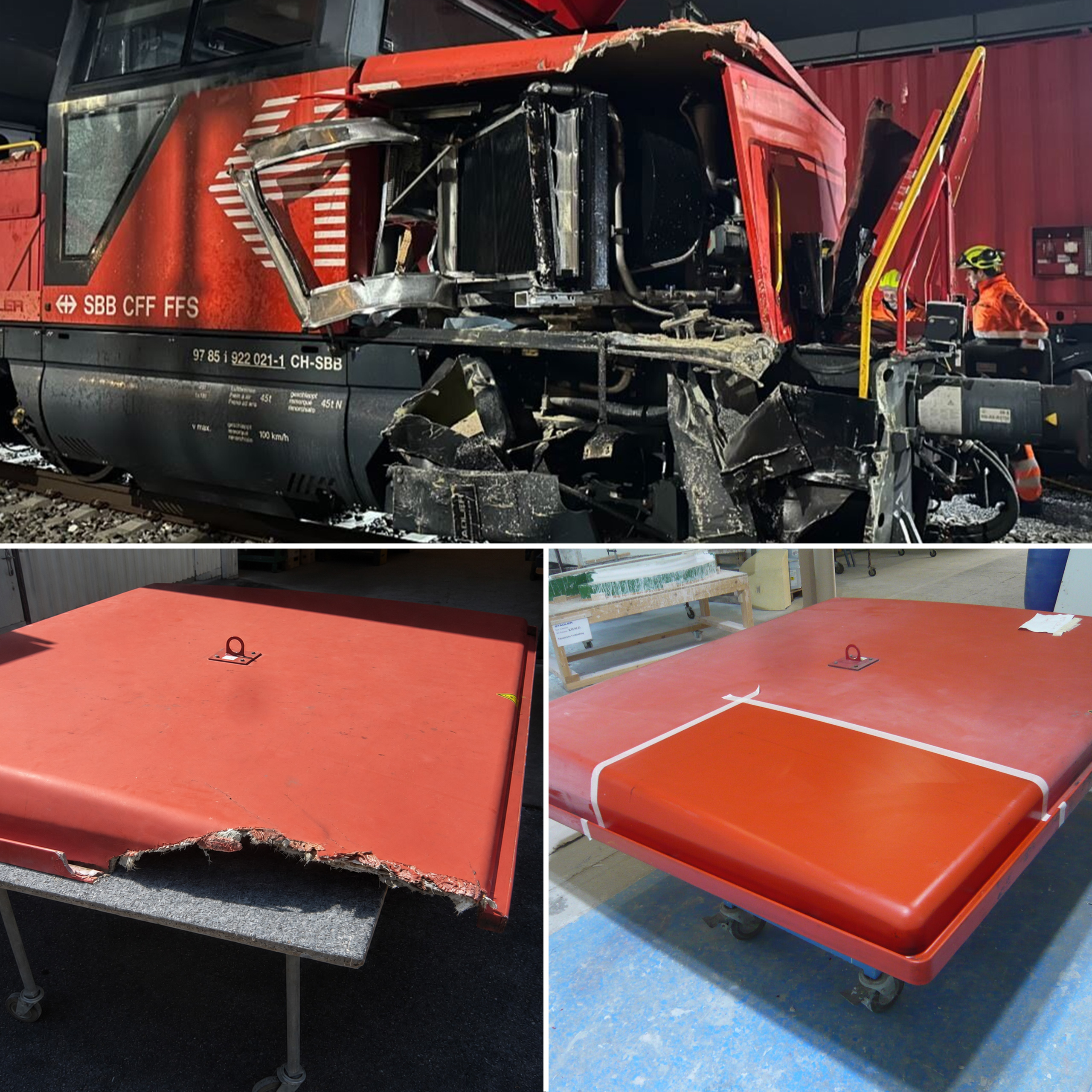 Komplette Reparaturen inkl. GFK-Reparatur, Verklebungen, Lackierung