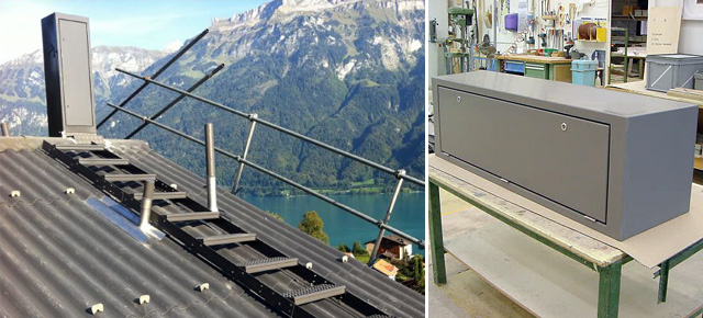 GFK-Verkleidungen für Mobilfunk-Antennen