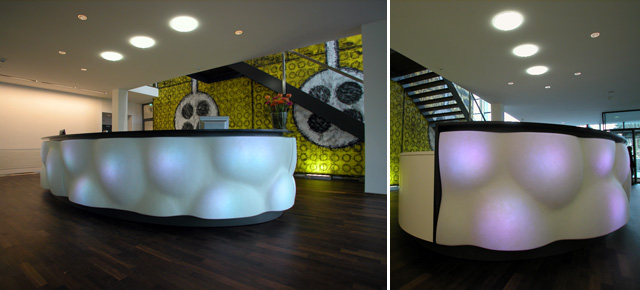 GFK-Theken Verkleidung